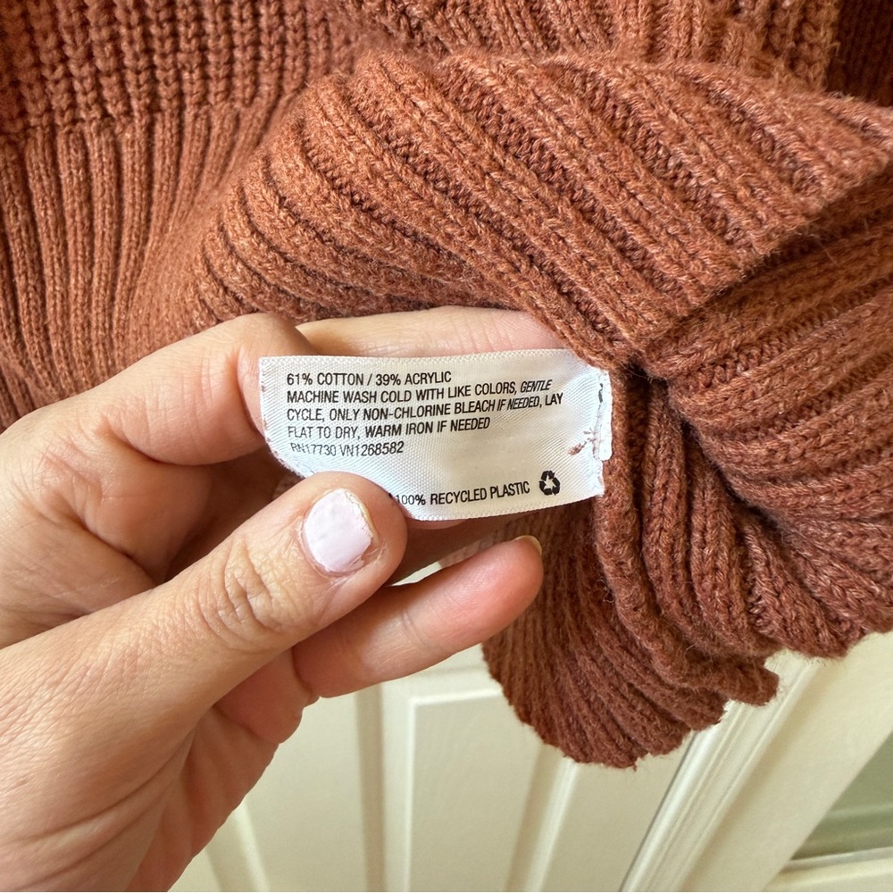 Universal Thread | Women's Copper Crew Neck Sweater | Size Large - Picture 3 of 4